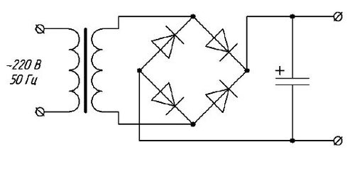 Схема выпрямителя